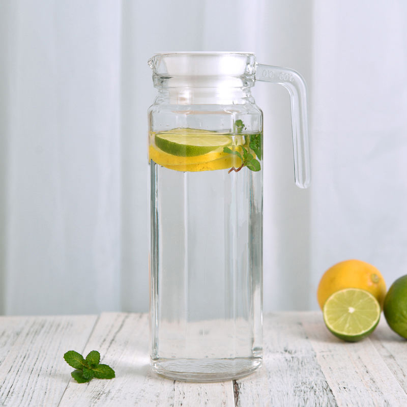 GLASS WATER JUG 1LTR BOX PACK  21396 |BMHBJH1100