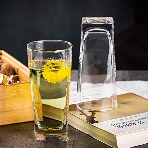 SQUARE JUICE GLASS 260ML 6PCS SET  22900 | KTY4012