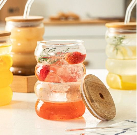 SIPPER TUMBLER WOODEN LID 500ML ECHOU BOX PACK 22235 | EPB67-1-L1-BB