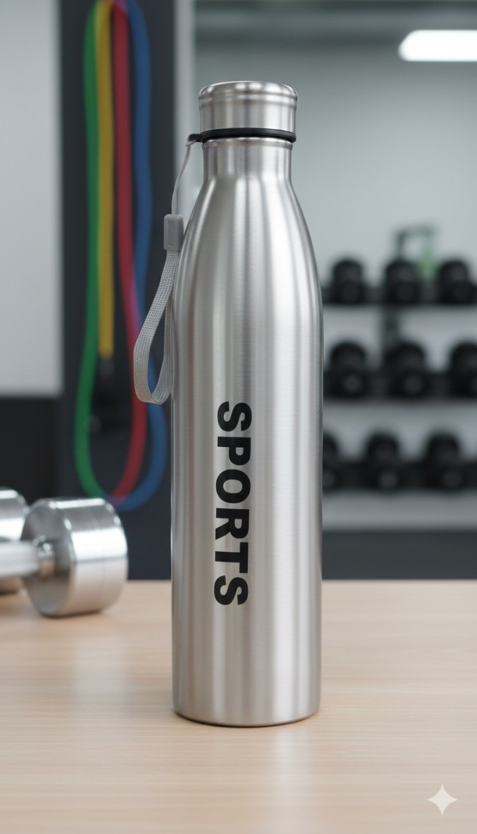 STEEL  WATER  BOTTLE SYDNEY  1LTR  21147 I SS-SYD-1000