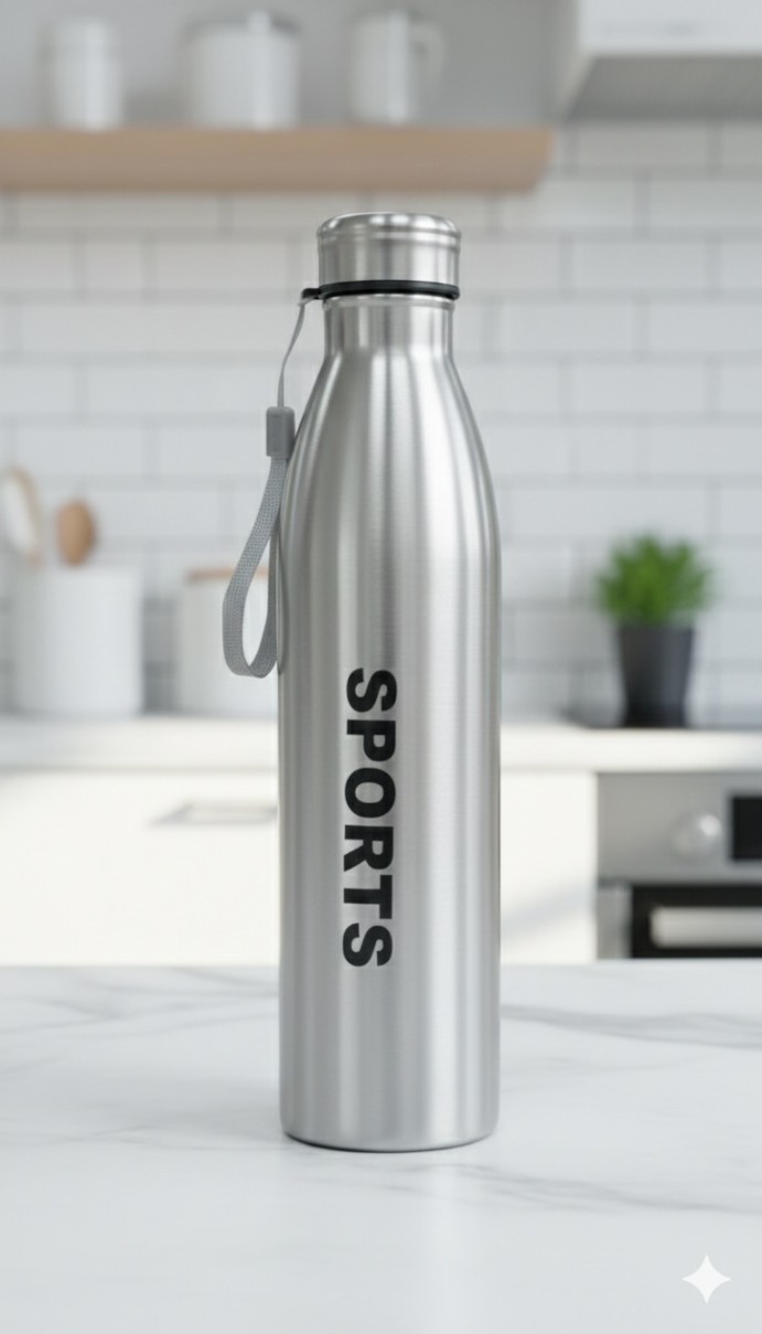 STEEL  WATER  BOTTLE SYDNEY  1LTR  21147 I SS-SYD-1000