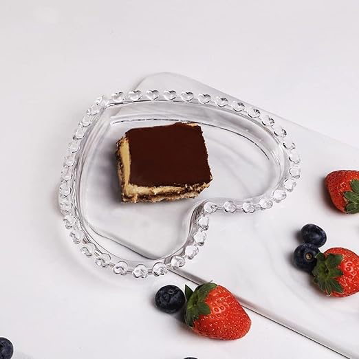 Heart Plate 5 Inch 6 Pcs Box Pack
