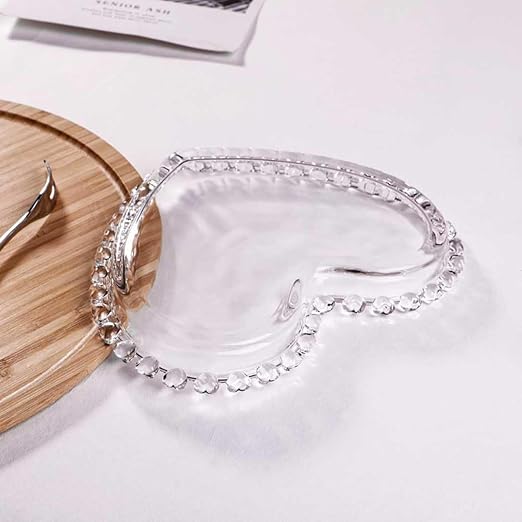 Heart Plate 5 Inch 6 Pcs Box Pack