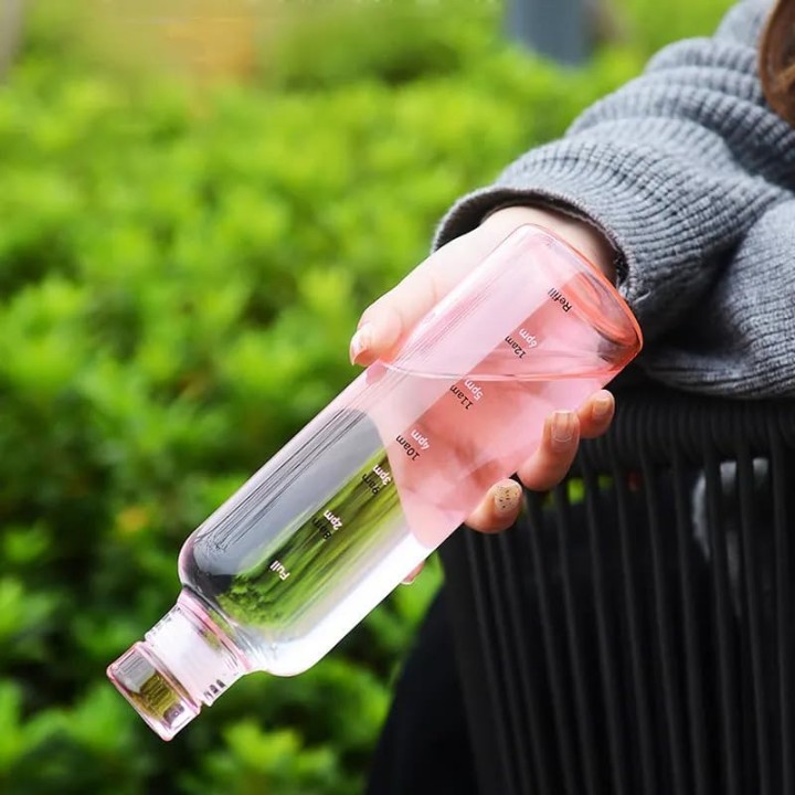 BOROSILICATE GLASS  WATER  BOTTLE 500ML/  23240 / WD-SGP01