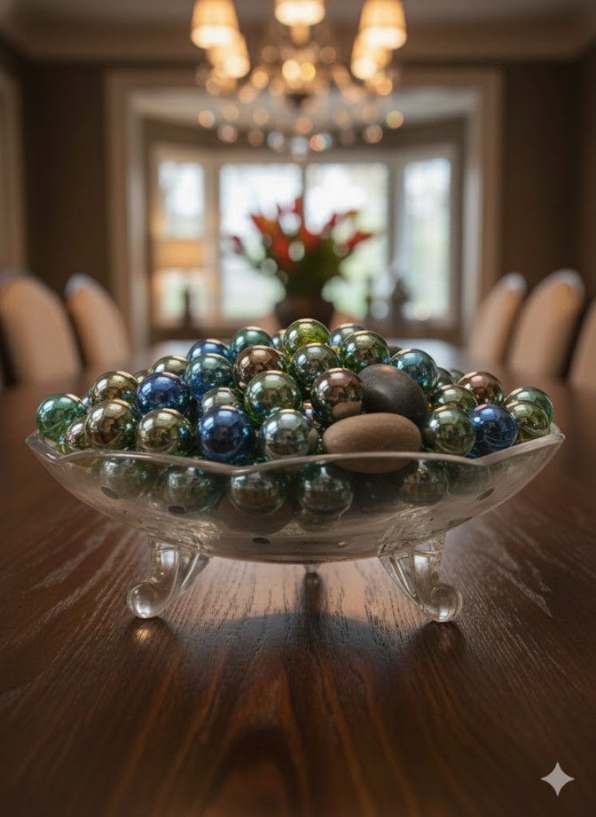 FRUIT BOWL 3 LEG  9.5 INCH (235MM)  22885 | TGD1912-9.5