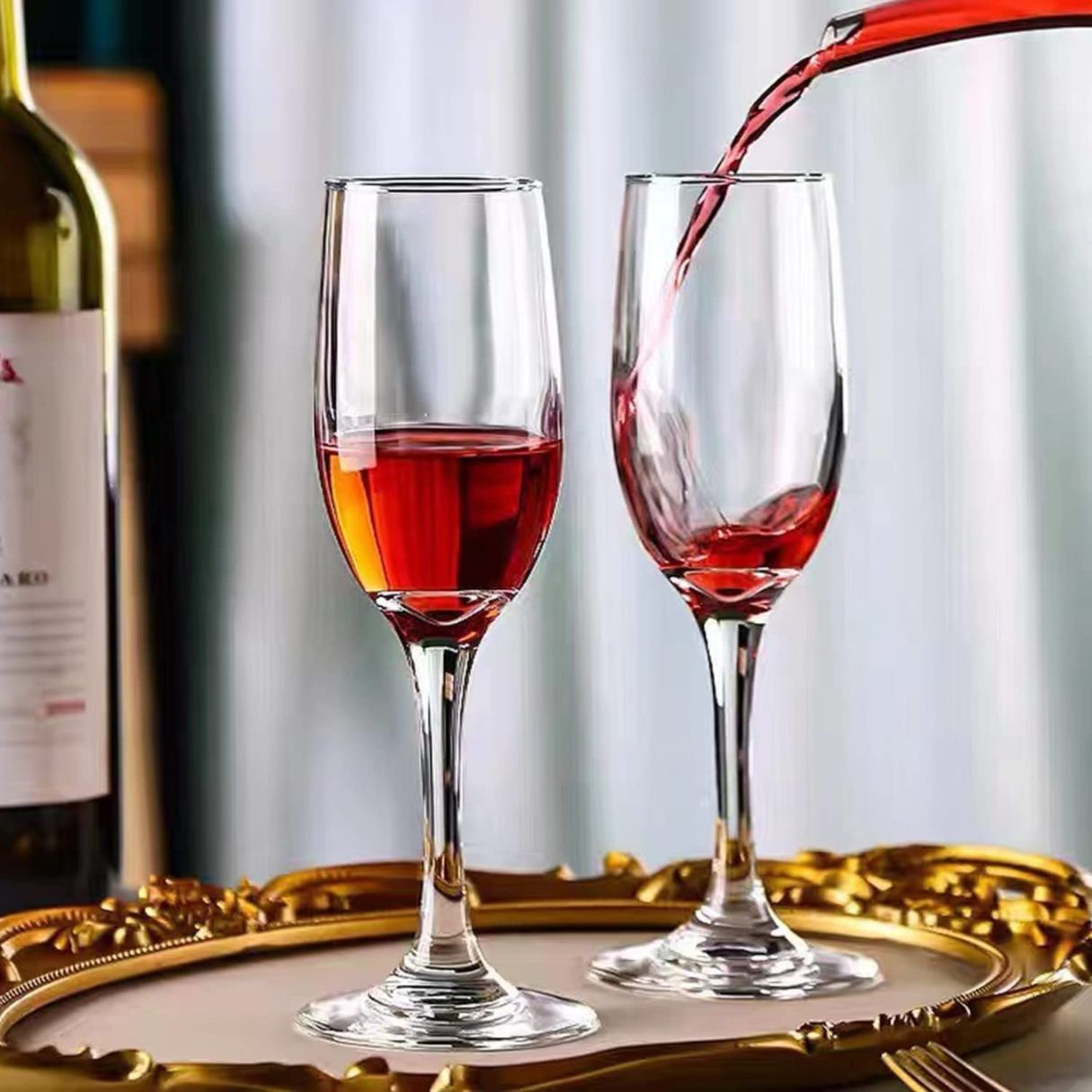 CHAMPAGNE WINE GLASS 165ML 6PCS SET  21725 | GL3096