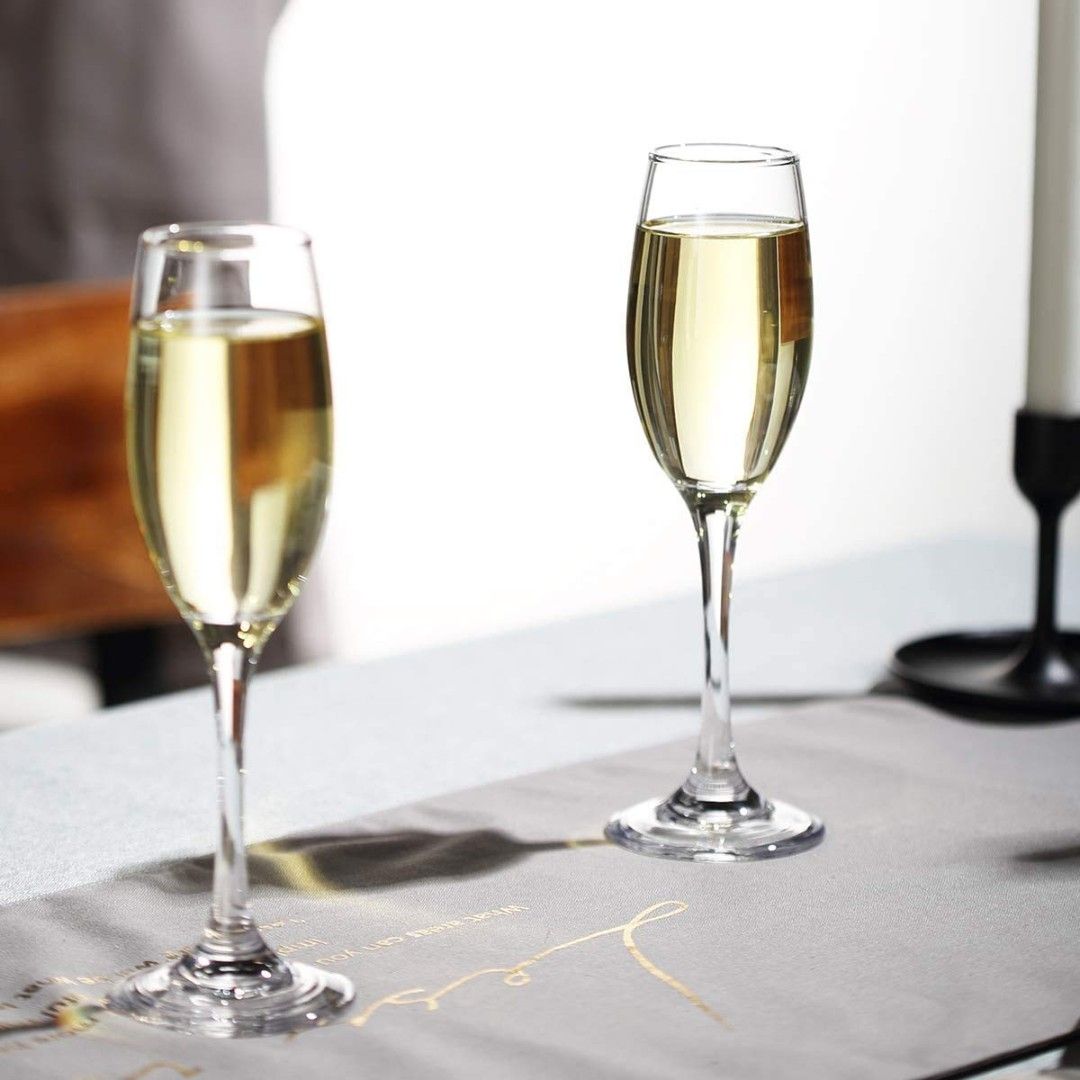 CHAMPAGNE WINE GLASS 165ML 6PCS SET  21725 | GL3096