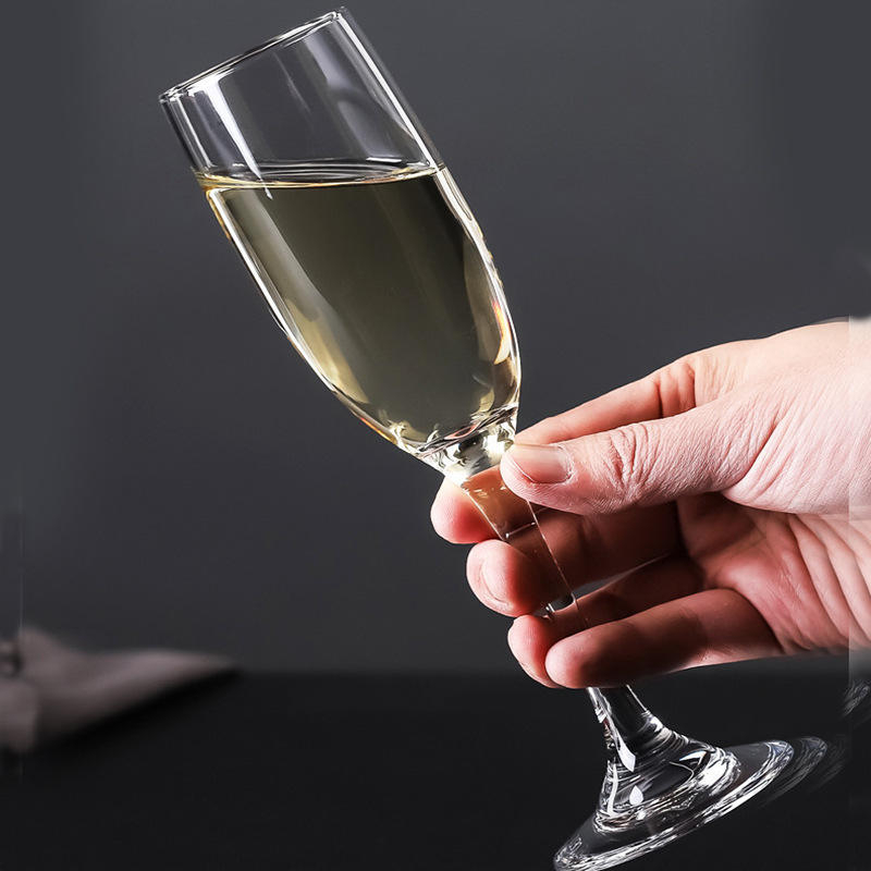 CHAMPAGNE WINE GLASS 165ML 6PCS SET  21725 | GL3096