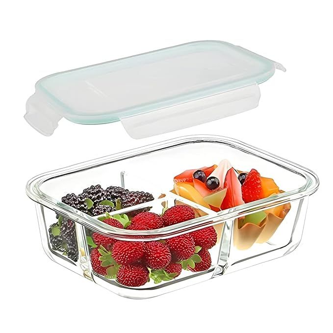 LUNCH2 BOX 3PARTITION 1LTR  20880 | BX1001-3GD