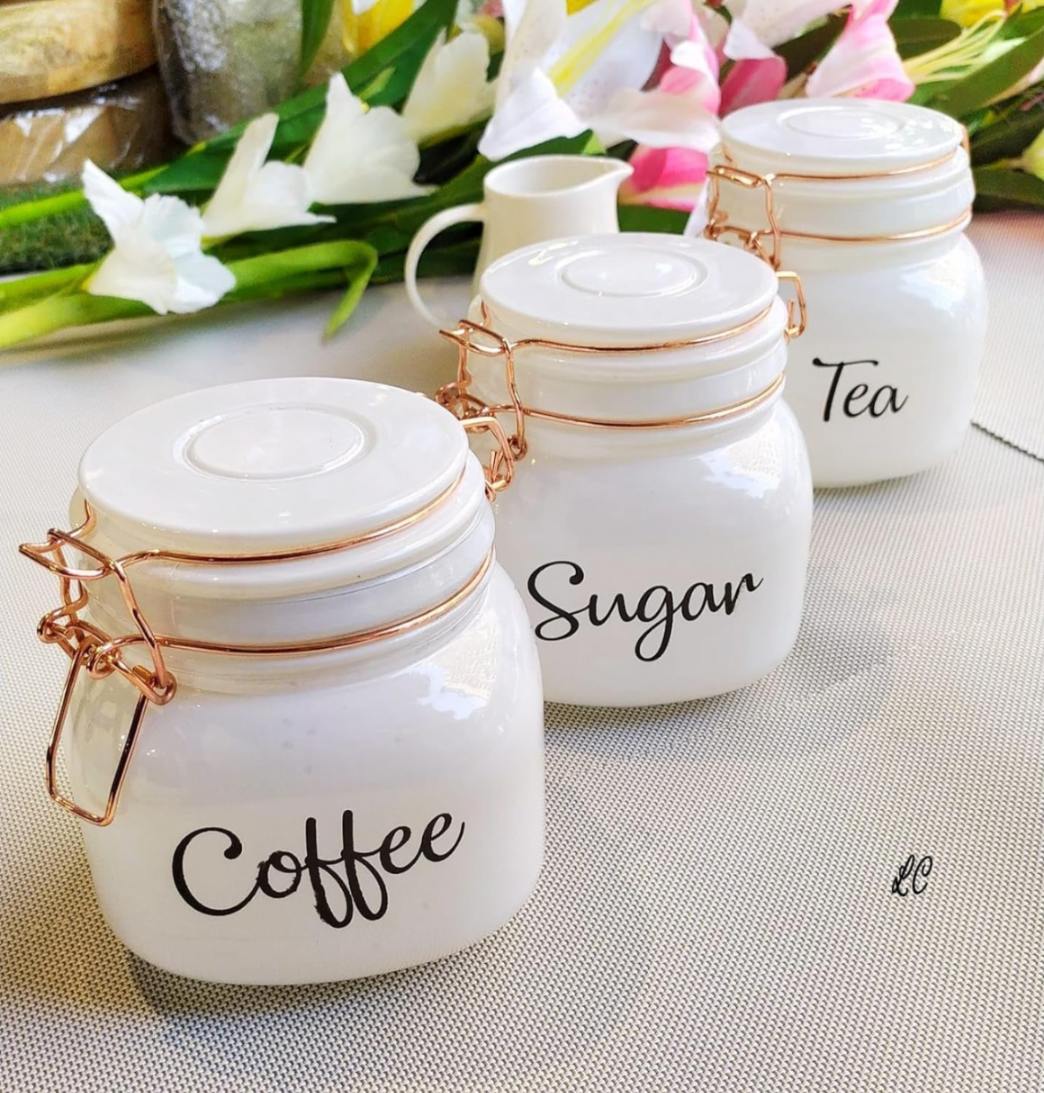 SWING CAP WHITE COLOUR SQUARE 850ML 3PCS SET 22831 | H4073G4CD-W