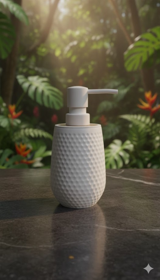 ACRYLIC SOAP DISPENSER  (MULTI COLOUR)  22832 | KL9374-B
