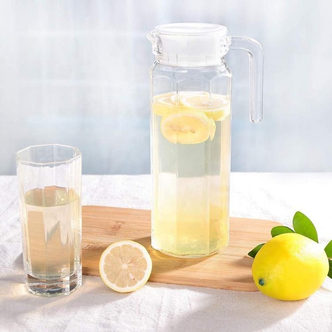 GLASS WATER JUG BULK PACK 1.1 LTR  22833 | EH1003-2-BULK