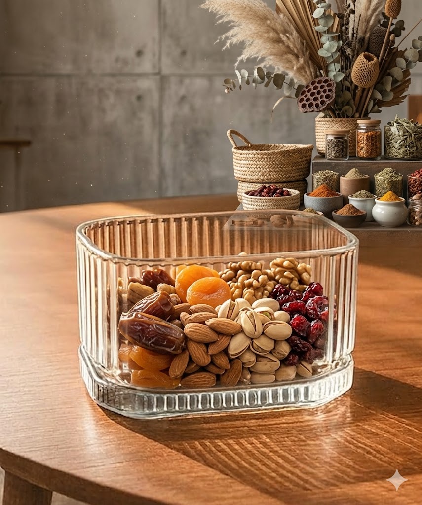 SERVING BOWL SQUARE 4 INCH 6 PCS SET  22805 | W7117-4.5B