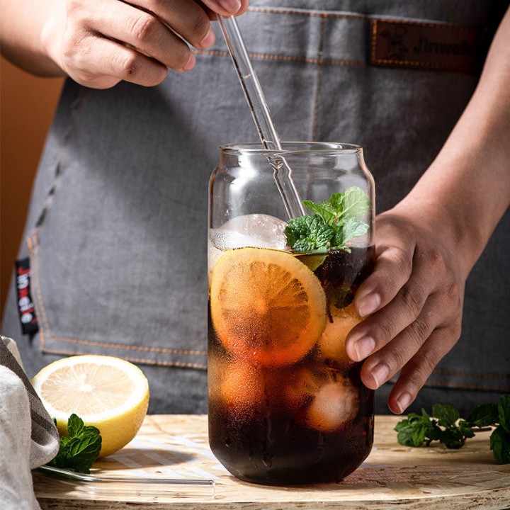 COLA CAN TUMBLER GLASS 450ML BULK  22717