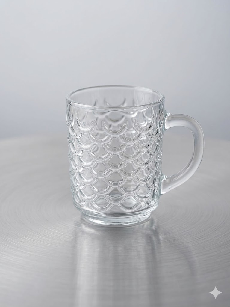 Fish Tea Cup 240ml 6 Pcs