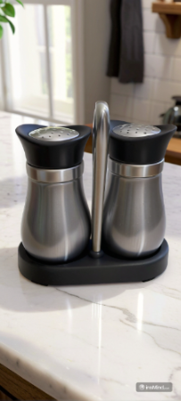 SPICE JAR SET  2PCS WITH TRAY BOX BACK  22851 | H3120