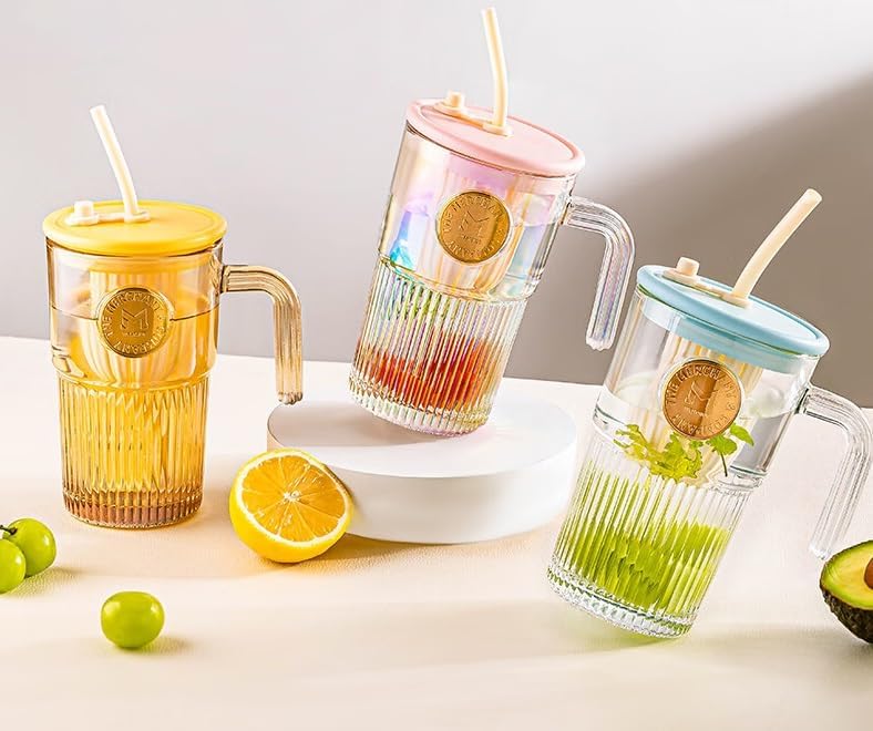 Sipper Mug Lemei Tea Straw Cup