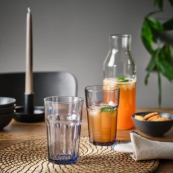 JUICE GLASS 310ML YU 6 PCS SET  23058  | Y6001