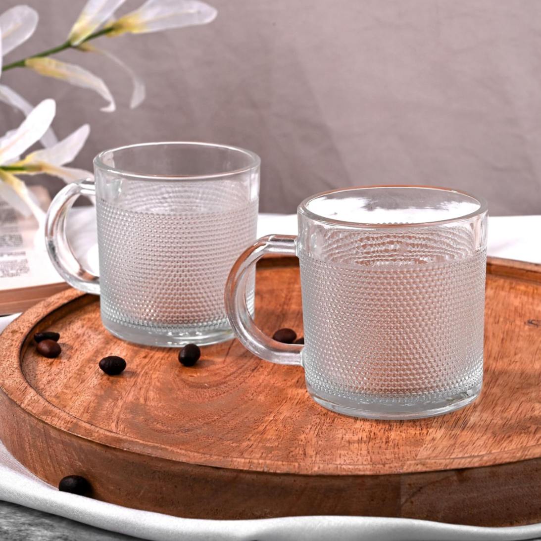 TEA MUG DOTS 180ML 6 PCS SET   22750 | ZB383