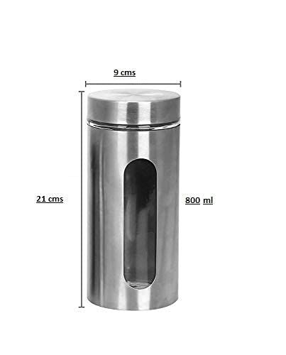 WINDOW CANISTER 800ML 1PCS BOX PACK 21521 I H4081-1