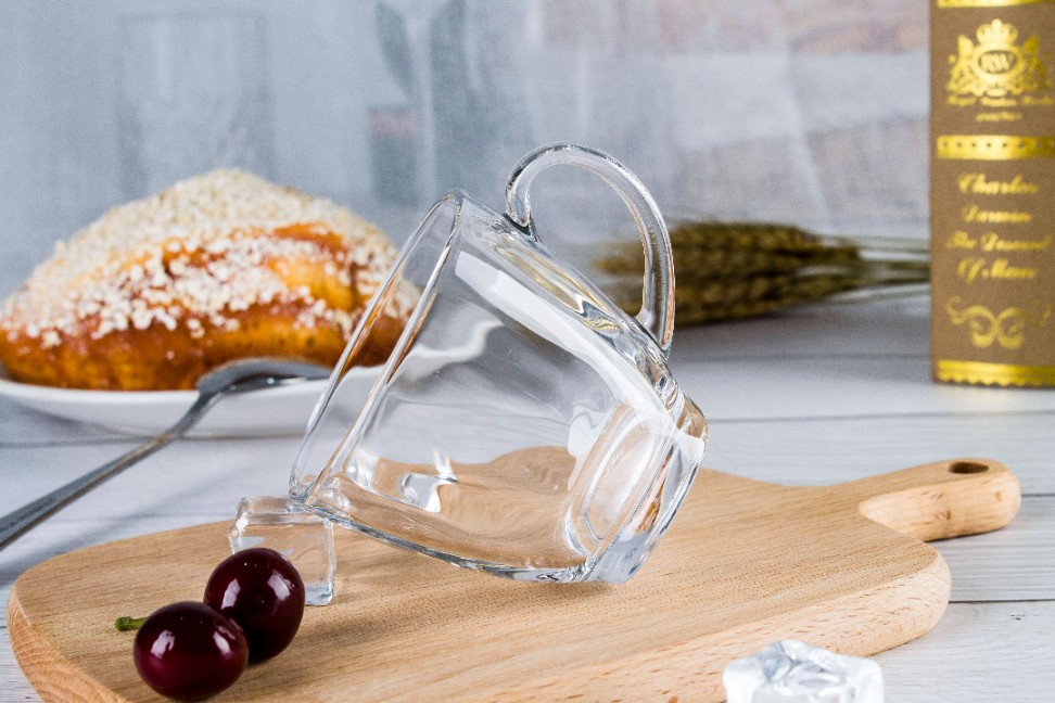 SQUARE TEA CUP 195ML 6PCS  22403 | ZB47