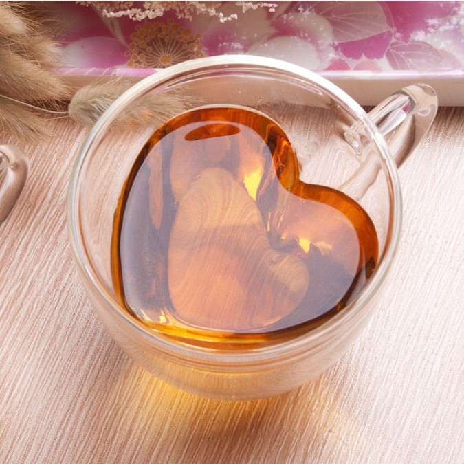 DW GLASS HEART 170ML 1PCS  20857 | GPZB213-170
