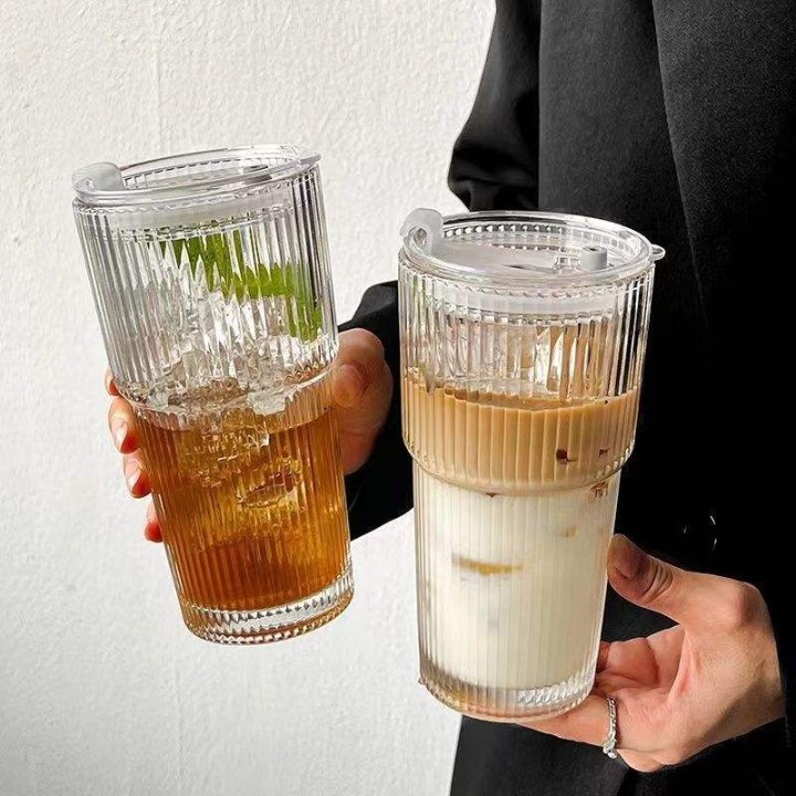 SIPPER GLASS LINING LONG 600 ML  22719  | VX-32