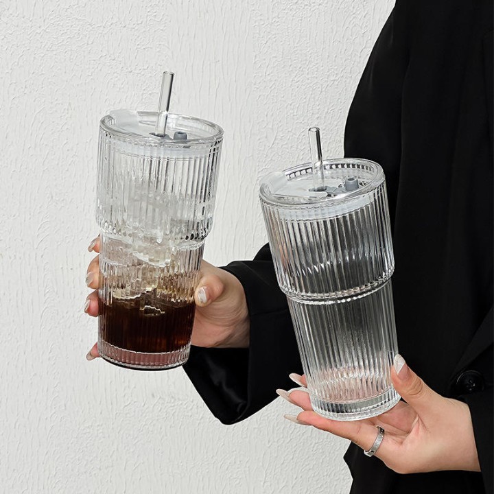 SIPPER GLASS LINING LONG 600 ML  22719  | VX-32