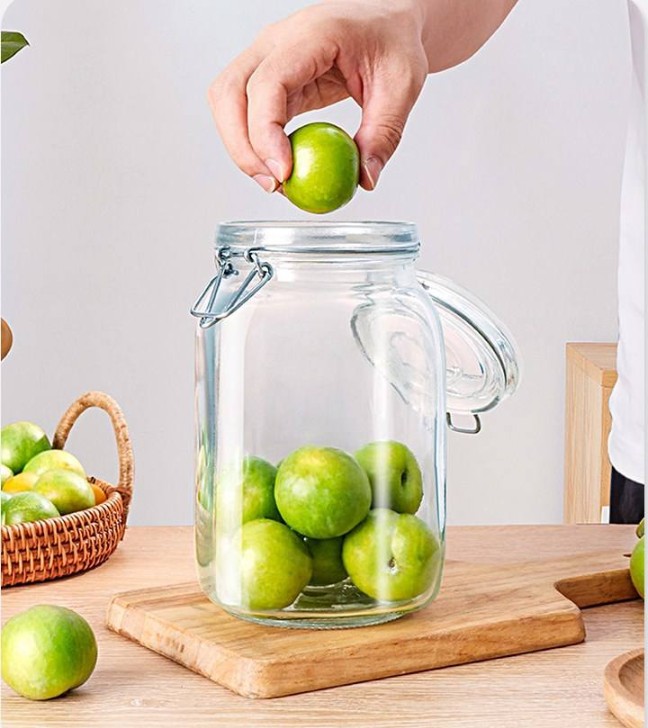 SWING CAP SQUARE JAR 1.7 LTR  gk  22462 I H4073G-2