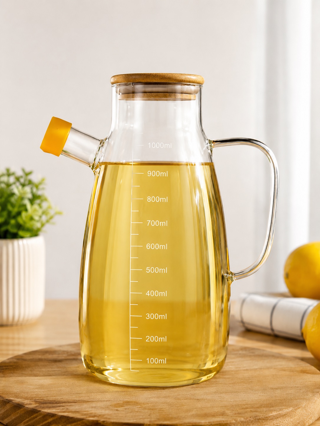 OIL CAN ROUND 950 ML NEW 23168