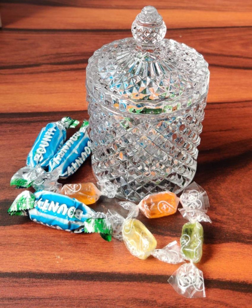 CRYSTAL CANDY JAR 3.5  20821 | TG1030-3.5