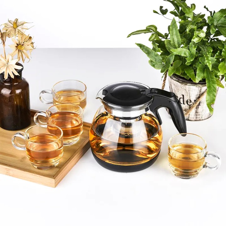 QINYA TEA MAKING POT SET OF 5 PCS SET (1000ML,140ML) 22523 | QYH/L5