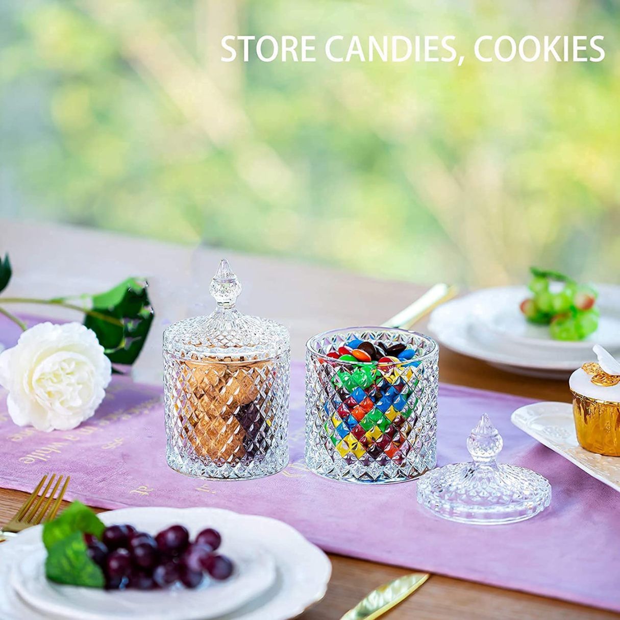 CRYSTAL CANDY JAR 2.5 MM 22175 | TG1030-2.5