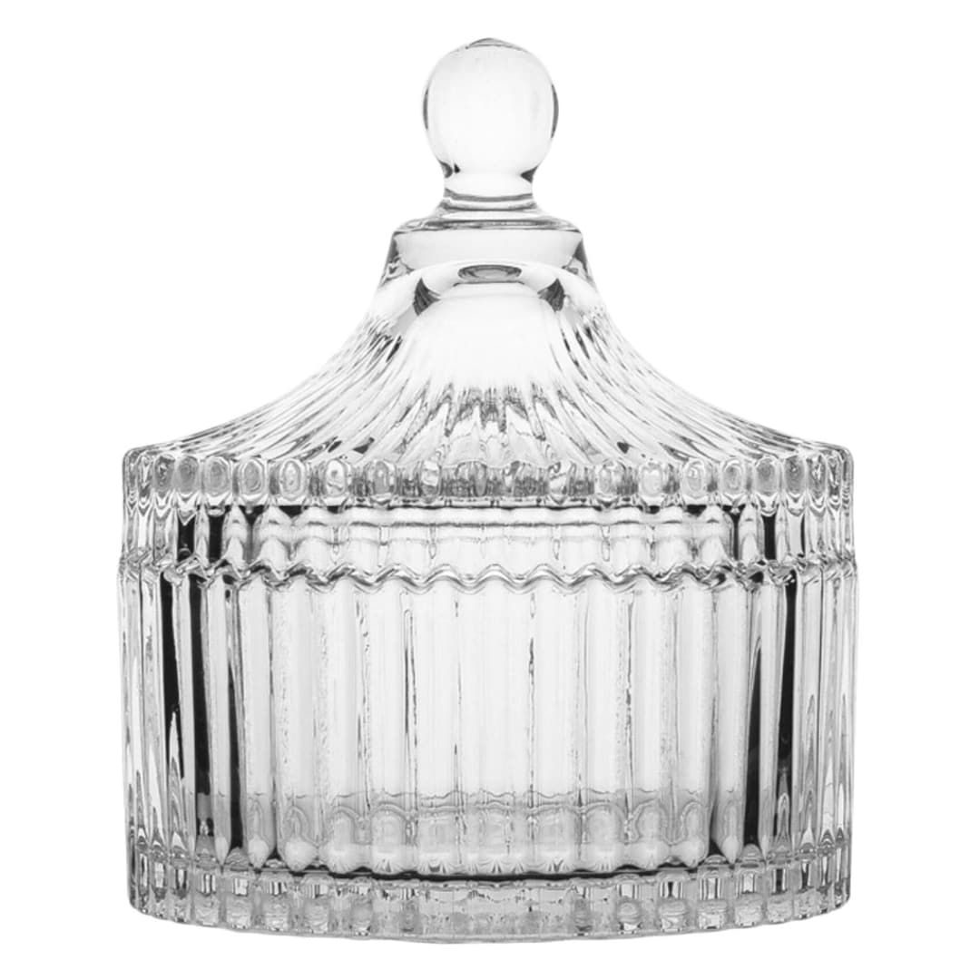 CRYSTAL CANDY JAR 4 INCH 22144 | TG1032-4