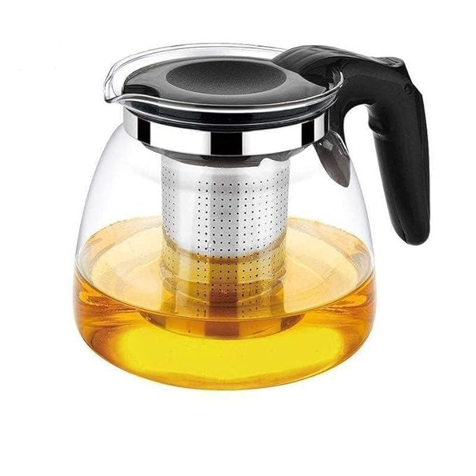 GREEN 2 TEA LONG STRAINER GLASS KETTLE 1LTR 20920 | R60-1000-HQ