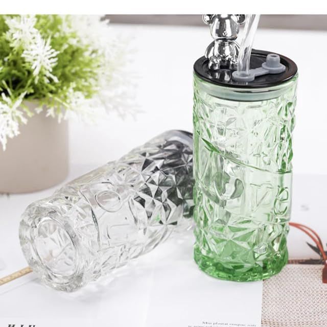TEDDY LOVE SIPPER GLASS 380ML 22342 | H6-0024