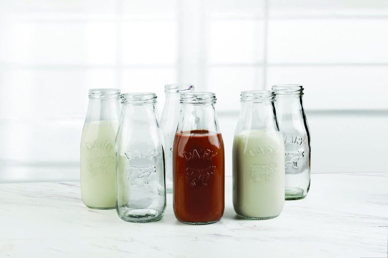 MASON STRAW MILK JAR 300ML 1PCS 20180 | H25S-400