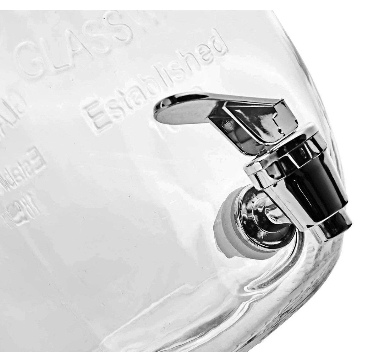 GLASS DISPENSER STEEL LID 4LTR  20874 | 7012-4