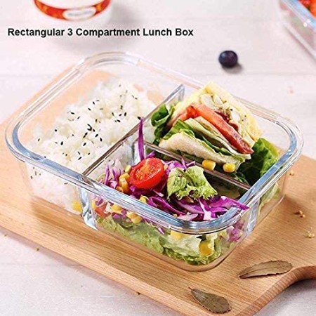 LUNCH BOX 3 PARTITIN 1400ML  22518 | BXT1001-3GD
