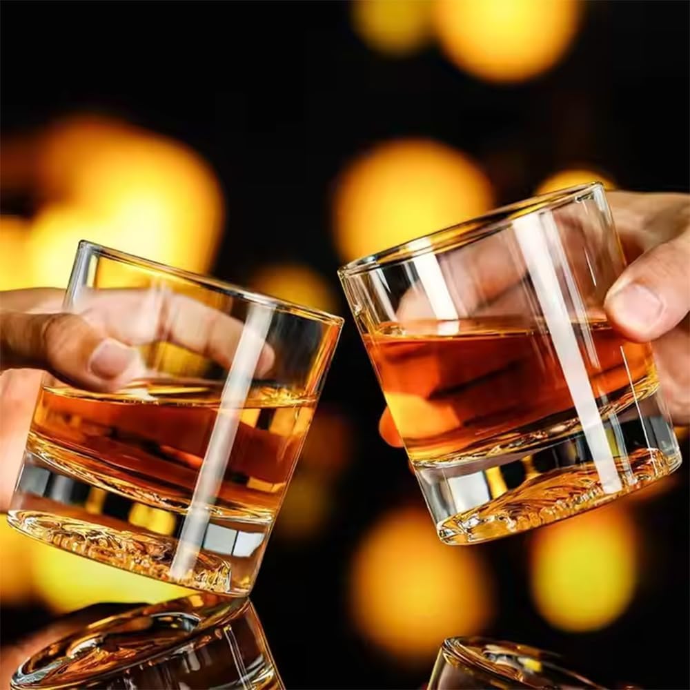 LION BOTTOM WHISKY GLASS  310 ML  6 PCS 23211 | ANI-2111