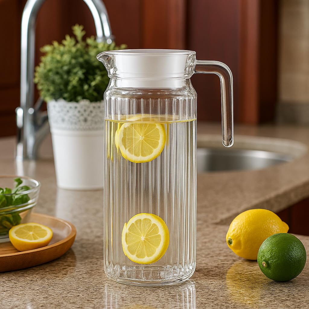 GLASS WATER2 JUG LINING 1000ML  21143 | STH1100