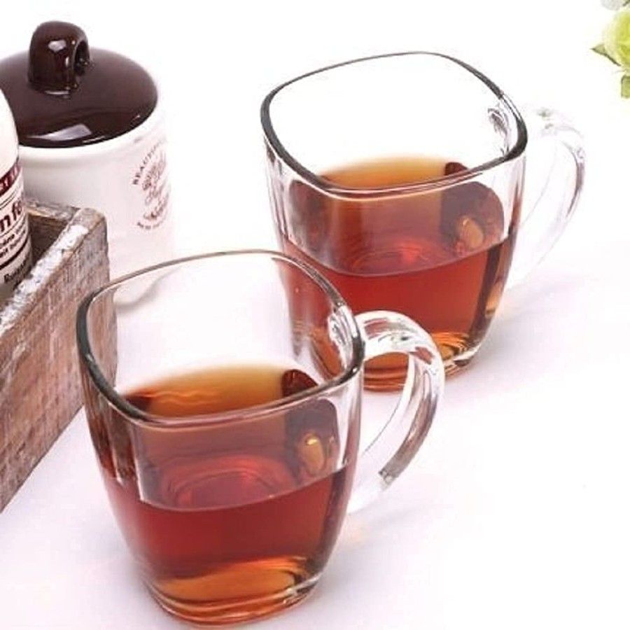 SQUARE TEA CUP 190ML 6PCS 20152 | DZB324-205
