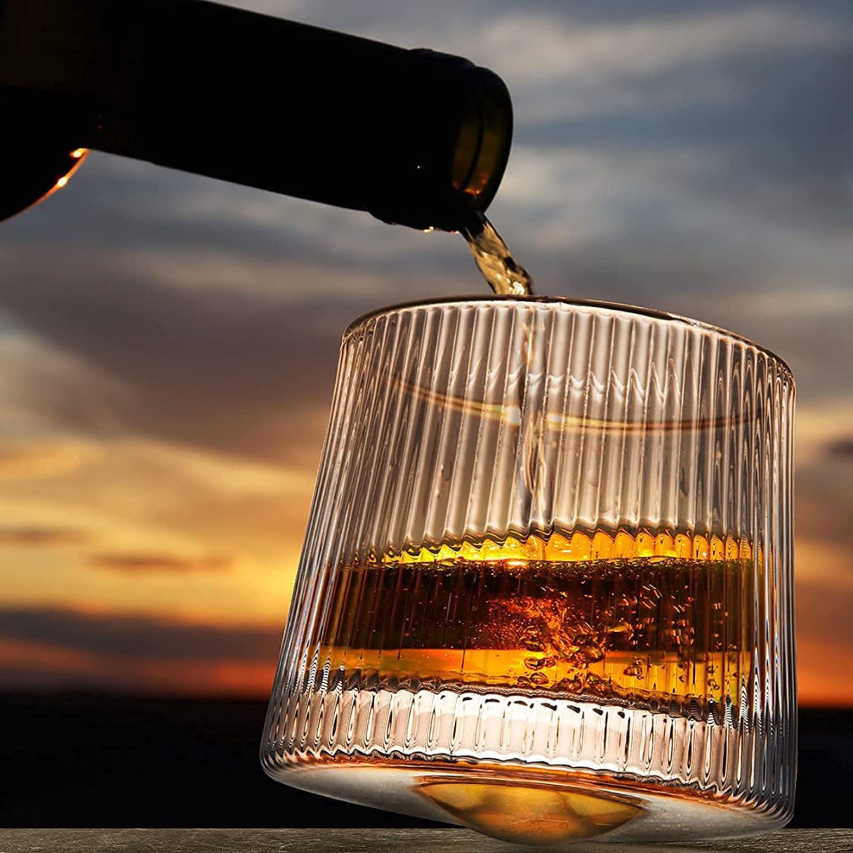 DANCING B  WHISKY GLASS 160ML 6PCS SET 20915 | KB148B