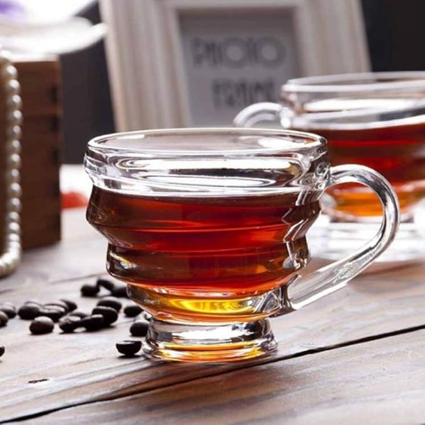 HONEY  TEA CUP 210ML 6PCS YUJING 20154|Y3103-4