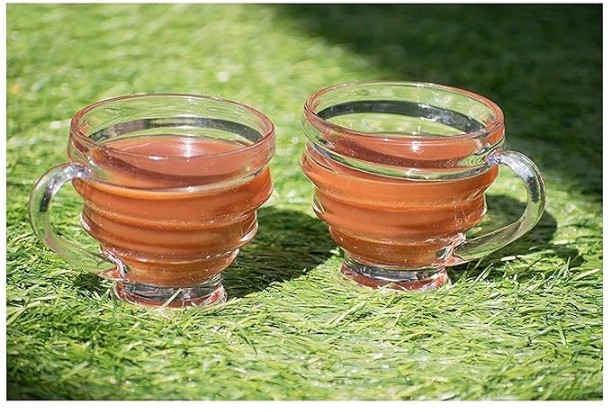 HONEY  TEA CUP 210ML 6PCS YUJING 20154|Y3103-4