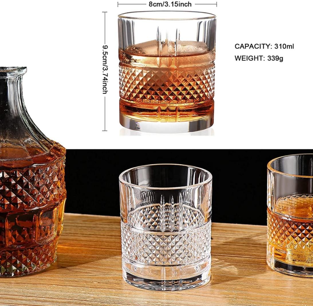 WHISKEY GLASSES YU 310ML 6PCS 20830 | Y3702-4