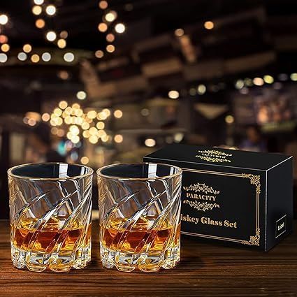WHISKY  GLASS DANCING  280ML 6PCS  DELI 21759 | KB054-A