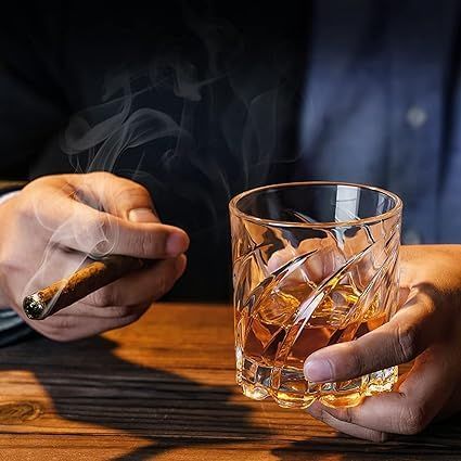 WHISKY  GLASS DANCING  280ML 6PCS  DELI 21759 | KB054-A