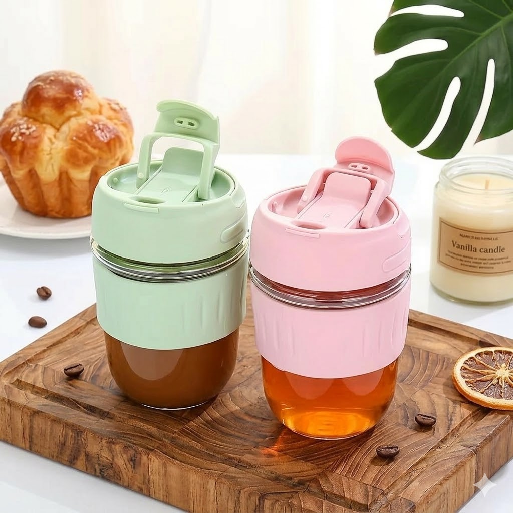 DUAL4 GLASS MUG 350ML