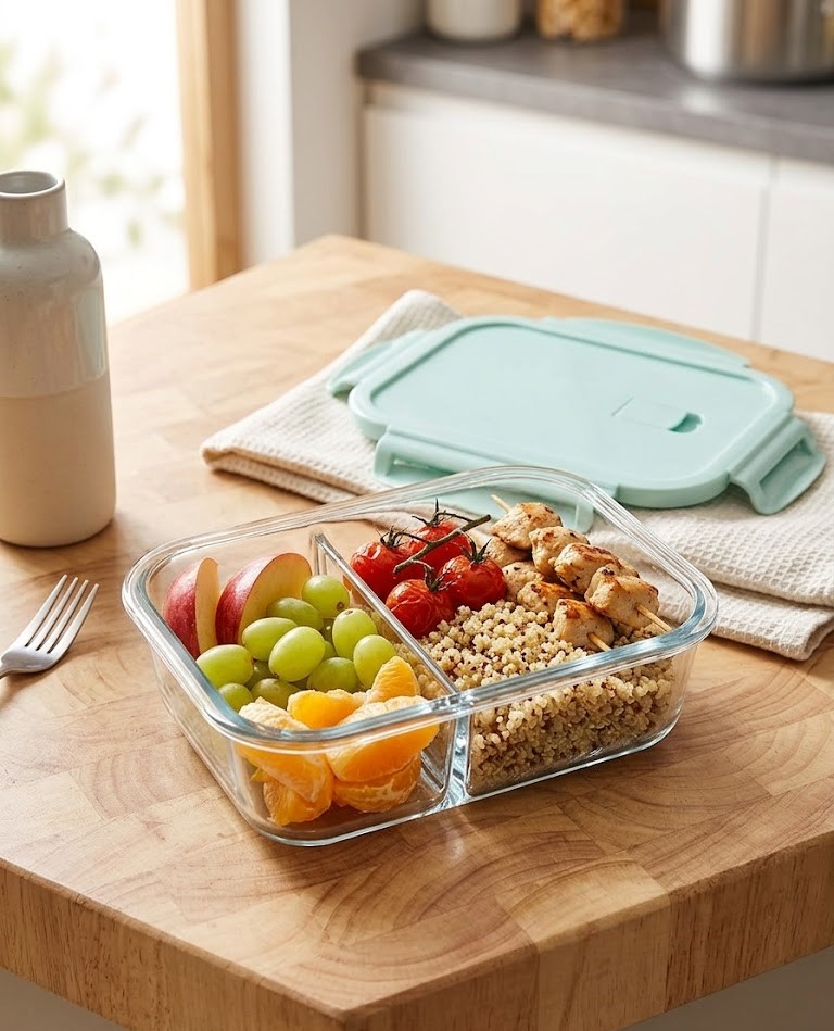 LUNCH BOX 2 PARTITION 1LTR  20570 |GPK14-2